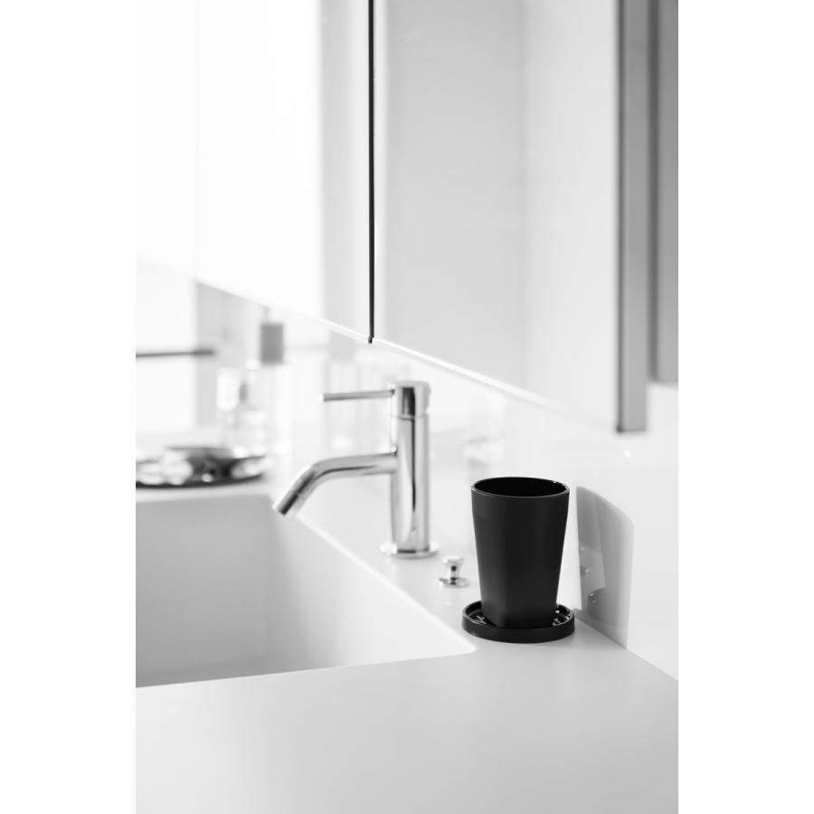 タンブラー tower タワー タンブラー＆スタンキャップ BPAフリー 歯磨き 歯ブラシ グラス コップ 山崎実業 正規品 10818 ブラック | tower | 02