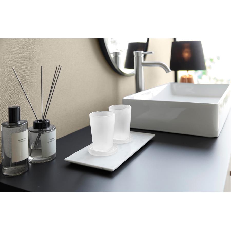 タンブラー tower タワー タンブラー＆スタンキャップ BPAフリー 歯磨き 歯ブラシ グラス コップ 山崎実業 正規品 10819 クリア | tower | 04