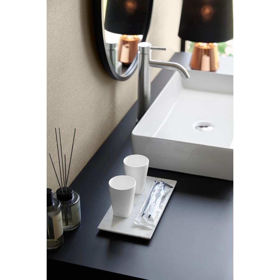 タンブラー tower タワー タンブラー BPAフリー 歯磨き 歯ブラシ グラス コップ 山崎実業 正規品 10813 ホワイト | tower | 05