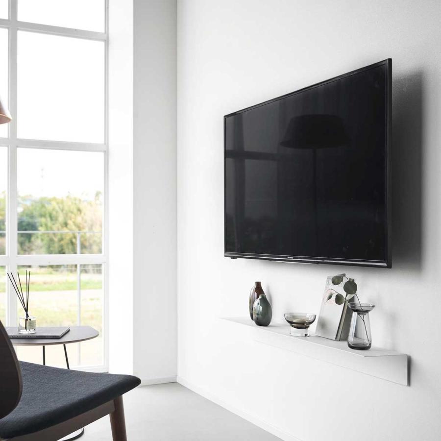 テレビ壁掛け金具 smart スマート 壁付けテレビホルダー VESA規格対応 壁掛けテレビ 山崎実業 正規品 10495 ブラック | 山崎実業