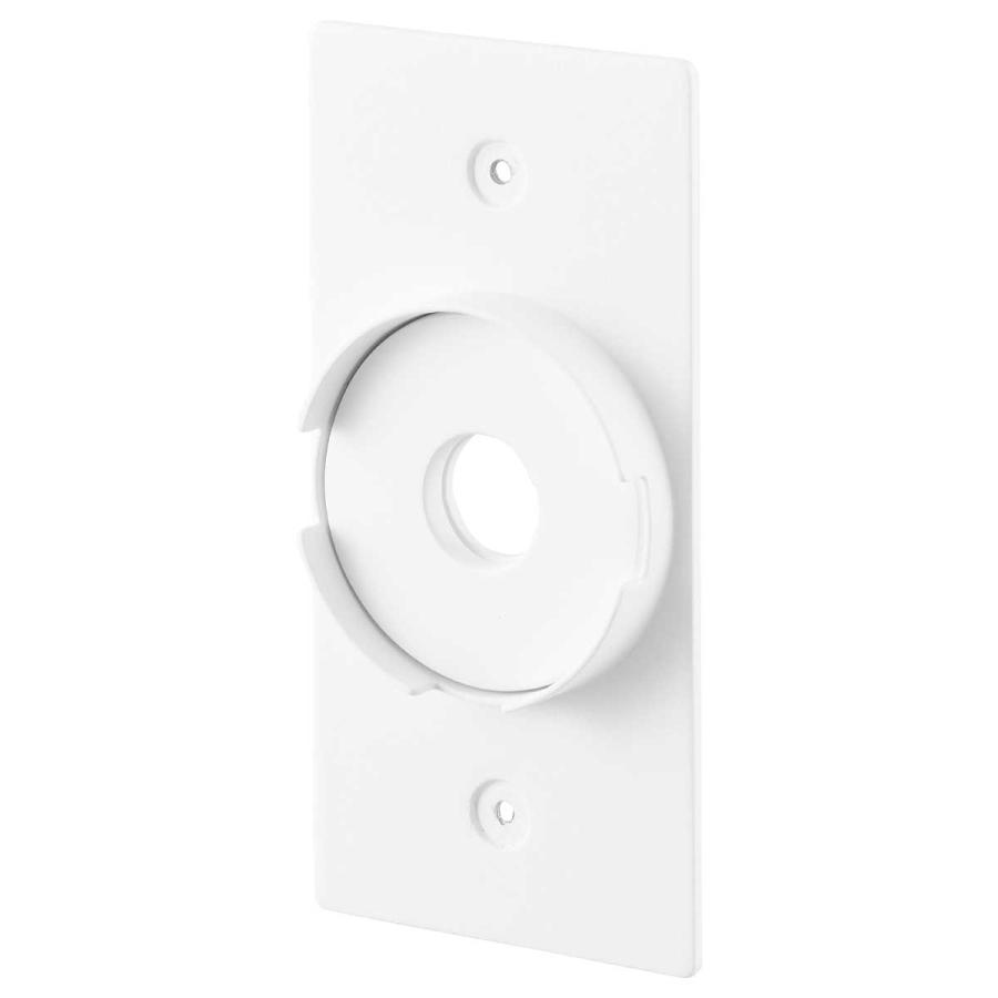 スマホ充電ホルダー tower タワー ウォールスマートフォン充電ホルダー 石こうボード壁対応 壁付け ワイヤレス充電器対応 山崎実業 10084 ホワイト | tower | 01