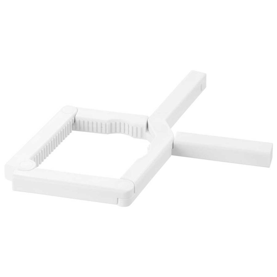 キャップオープナー tower タワー 軽い力で開けられるマグネットキャップオープナー ビン ペットボトル 便利グッズ 山崎実業 正規品 10430 ホワイト | tower | 01