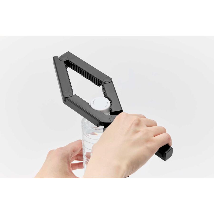 キャップオープナー tower タワー 軽い力で開けられるマグネットキャップオープナー ビン ペットボトル 便利グッズ 山崎実業 正規品 10431 ブラック | tower | 06