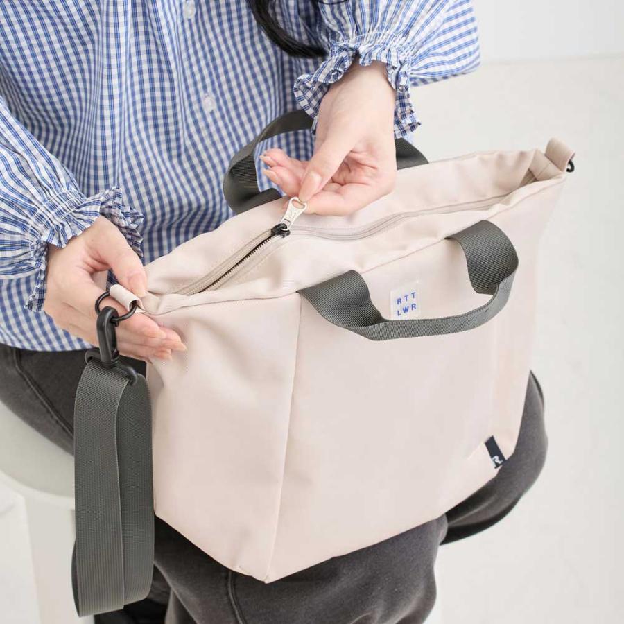 2026新作 トートバッグ ROOTOTE ルートート SN.デリ.ライトウォーターリペレント-H 撥水 外側ポケット ショルダーバッグ トート バッグ 正規品 サックス | ROOTOTE | 05