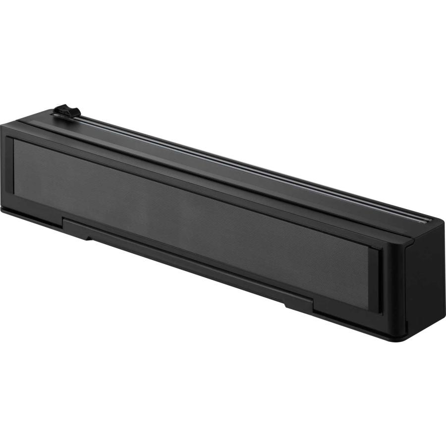 ラップケース tower タワー マグネットラップケース スライドカッター付き アルミホイル対応 ラップ収納 ラップホルダー 山崎実業 正規品 10659 ブラック | tower | 06