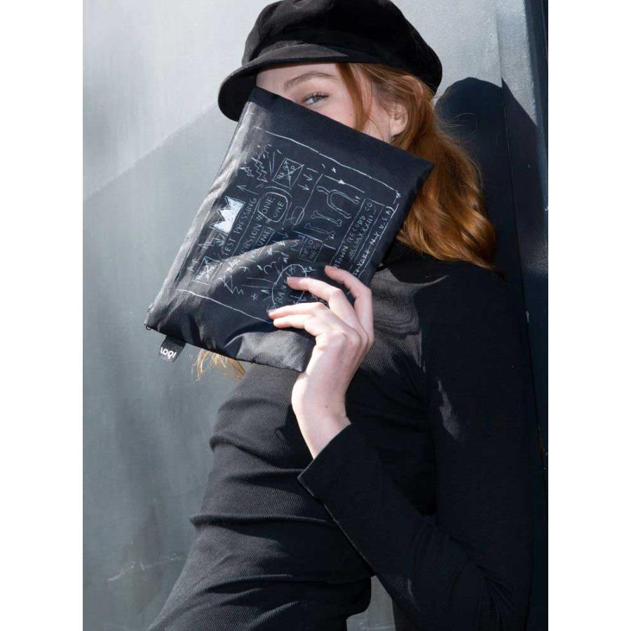 ポーチセット LOQI ローキー Zip Pockets Recycled Jean-Michel Basquiat ジャン-ミッシェル・バスキア/アンタイトル | LOQI | 01