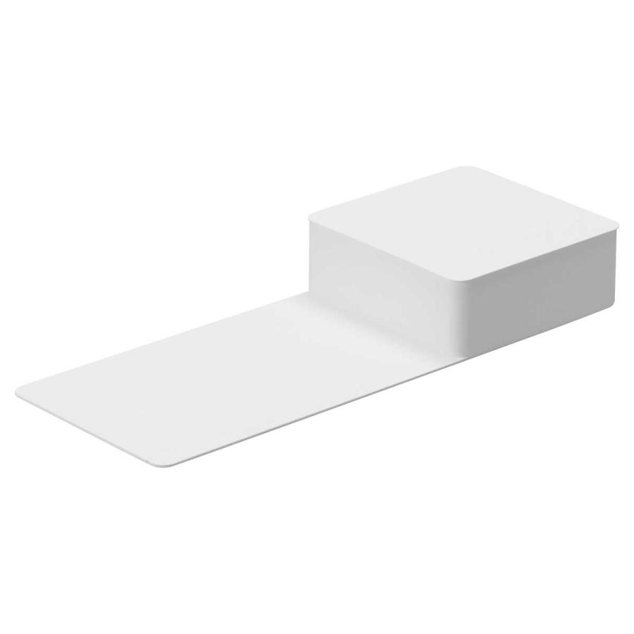 ホテルライク tower タワー 収納ボックス付きトレー ティーセット 蓋付き ラグジュアリー 山崎実業 正規品 10795 ホワイト | tower | 01