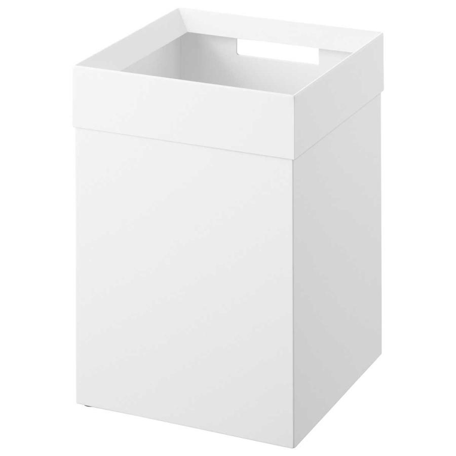 ゴミ箱 tower タワー トラッシュカン 角型 14L リビング 寝室 書斎 ダストボックス ごみ箱 山崎実業 正規品 10592 ホワイト | tower | 01
