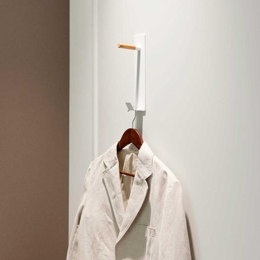 コートハンガー tower タワー マグネットハンガーフック コートフック 帽子フック コートフック コート掛け 山崎実業 正規品 10683 ホワイト | tower