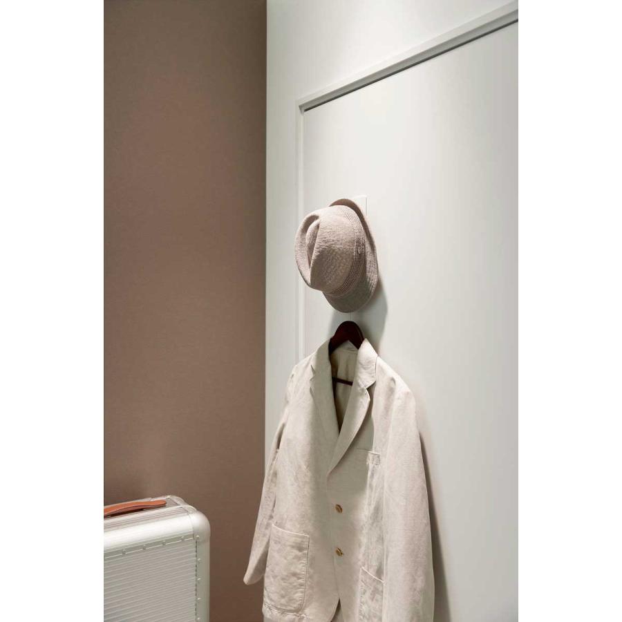 コートハンガー tower タワー マグネットハンガーフック コートフック 帽子フック コートフック コート掛け 山崎実業 正規品 10683 ホワイト | tower | 02