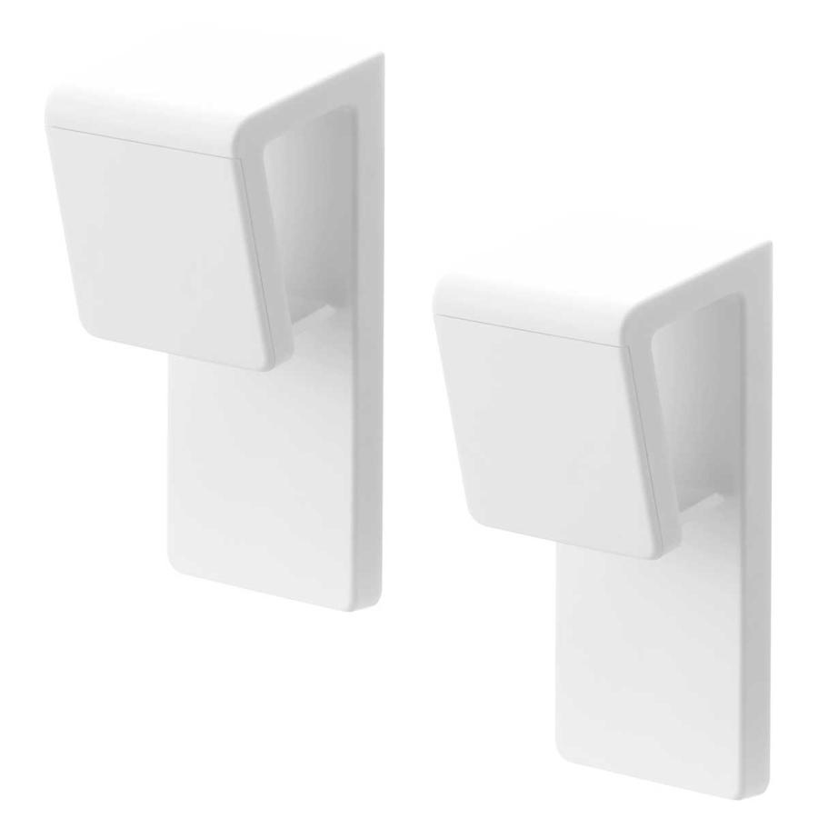 バスマットホルダー tower タワー マグネットバスマット&タオルホルダー 2個組 マグネット収納 バスマットスタンド 山崎実業 正規品 10612 ホワイト | tower | 01