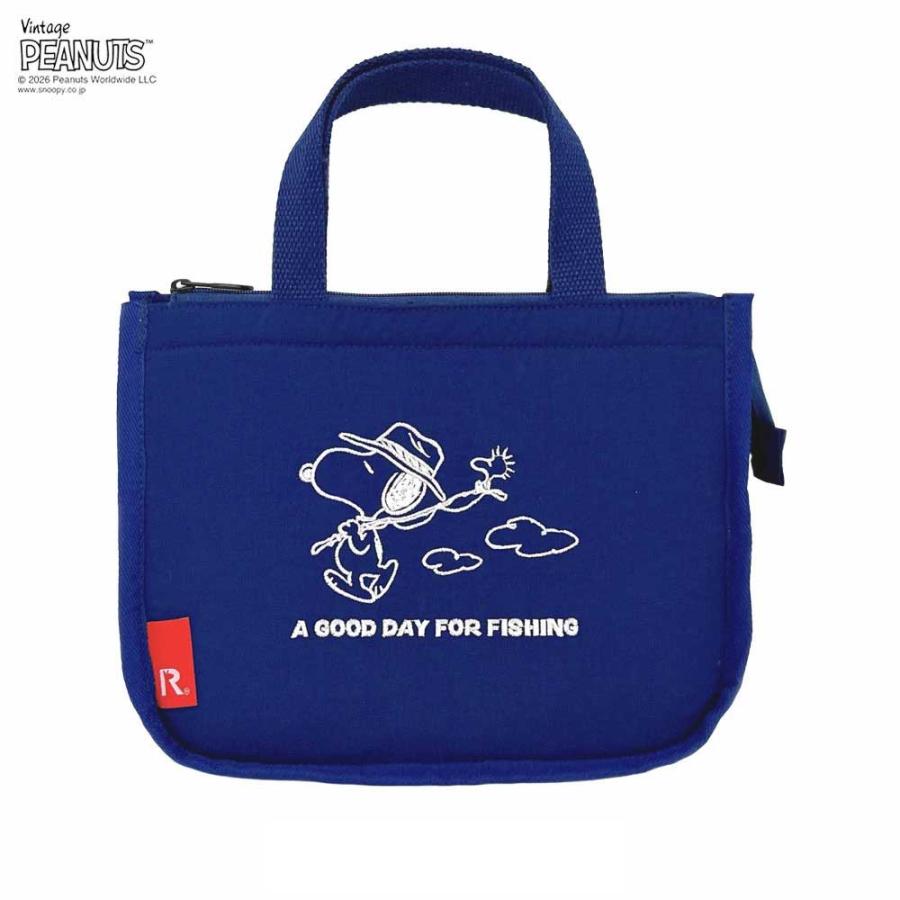 2026新作 スヌーピーバッグ ROOTOTE ルートート IP.サーモキーパー.デリ.ピーナッツ-1B 保冷 ランチバッグ スヌーピーグッズ トートバッグ 正規品 フィッシング | ROOTOTE