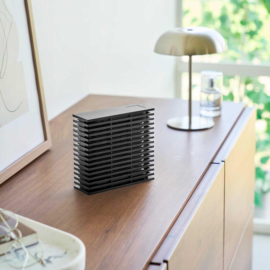 屋内蚊取りカバー smart スマート 置き型室内蚊取りカバー 電源不要 新蚊取り 置き型室内蚊取り用 山崎実業 正規品 10676 ブラック | 山崎実業