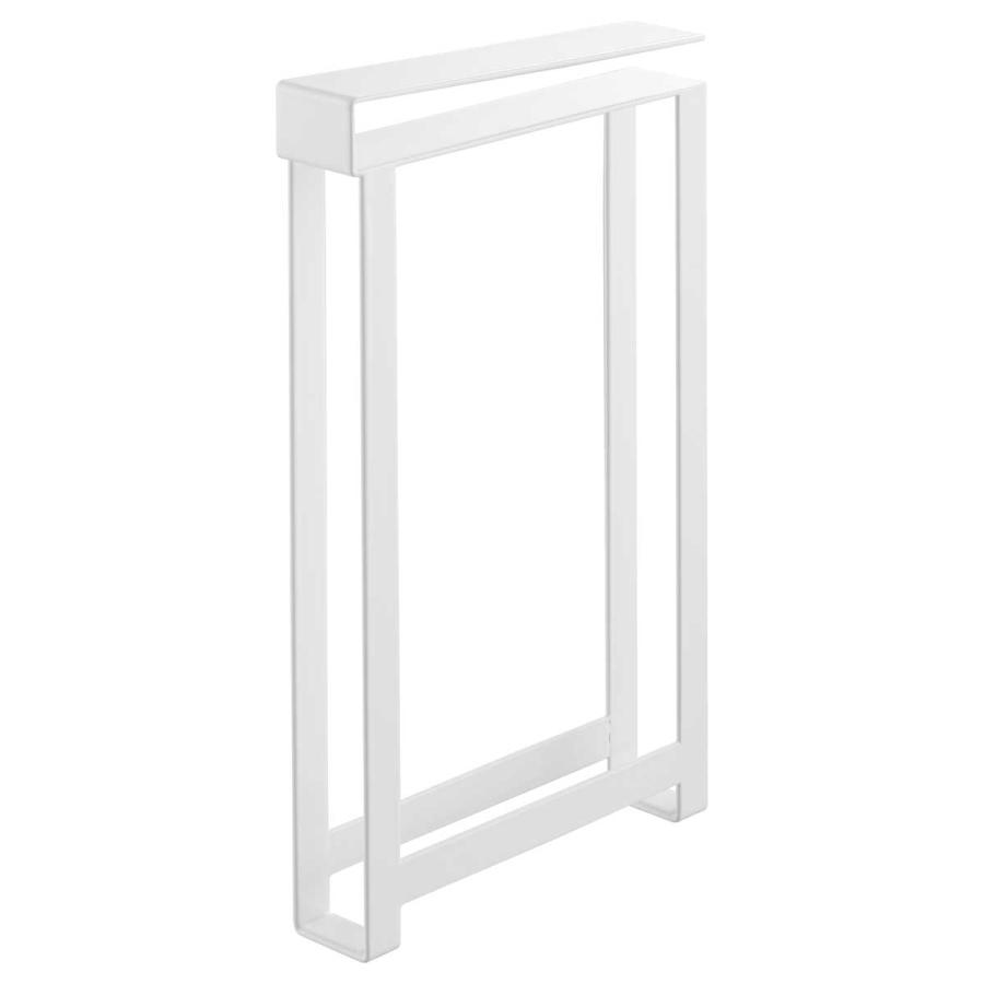 まな板スタンド tower タワー 戸棚下まな板ホルダー スリム キッチン収納 まな板立て まな板収納 山崎実業 正規品 10503 ホワイト | tower | 01