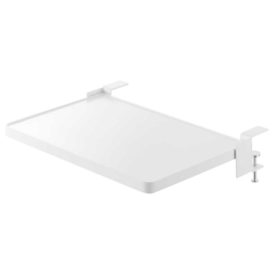 折りたたみ棚 tower タワー テーブル横折り畳み棚 スチール製 キッチン収納ラック 折り畳み棚 シェルフ 山崎実業 正規品 10523 ホワイト | tower | 01