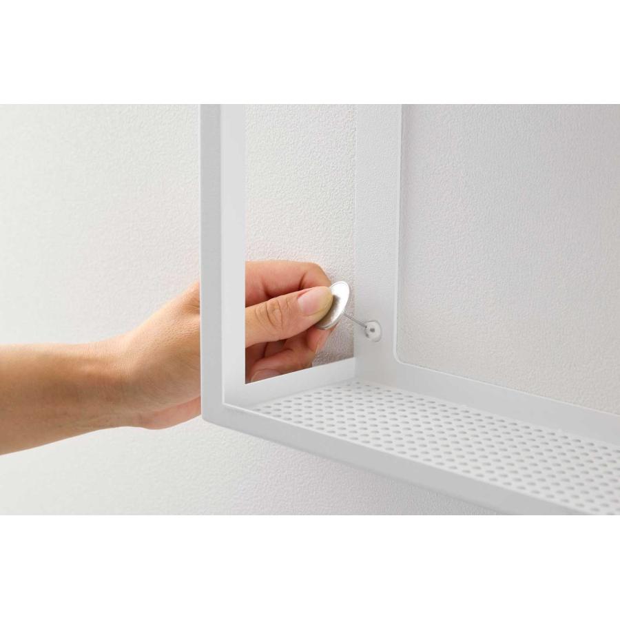 ケーブル収納ケース tower タワー コンセントごと隠せる壁付けケーブルラック コンセントカバー ケーブルボックス 配線整理 山崎実業 正規品 10785 ホワイト | tower | 05