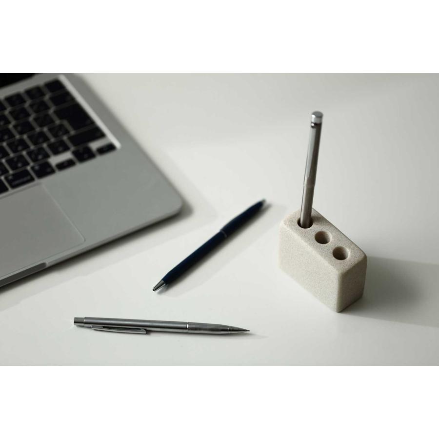 ペン立て ideaco イデアコ Pen cube 3 3本挿し ペンホルダー 正規品 ストーンサンドホワイト |  | 02