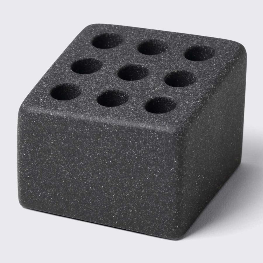ペン立て ideaco イデアコ Pen cube 9 9本挿し ペンホルダー 正規品 ストーンサンドブラック | 