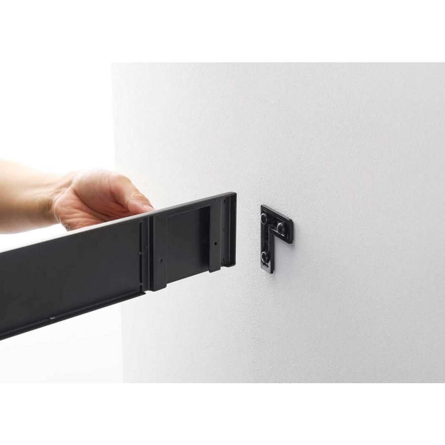 リュックハンガー tower タワー 壁付けリュックハンガー 横型 ランドセル バッグハンガー ハンガーラック 山崎実業 正規品 10578 ブラック | tower | 04