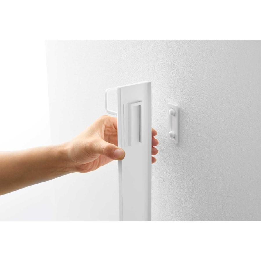 リュックハンガー tower タワー 壁付けリュックハンガー 縦型 ランドセル バッグハンガー ハンガーラック 山崎実業 正規品 10579 ホワイト | tower | 05