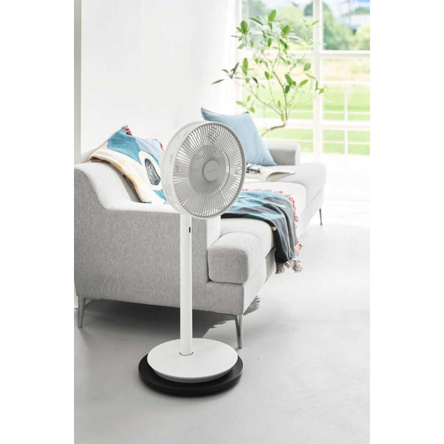 室内台車 tower タワー 薄型台車 ラウンド L 観葉植物スタンド 室内用 植木鉢台 リビング収納 山崎実業 正規品 10696 ブラック | tower | 03