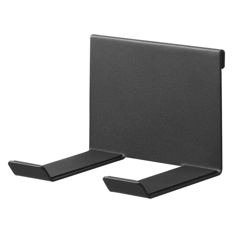 ドライヤーホルダー tower タワー ペーパータオルオーガナイザーシリーズドライヤーホルダー 洗面台収納 ドライヤー収納ラック 山崎実業 正規品 10740 ブラック | tower | 01