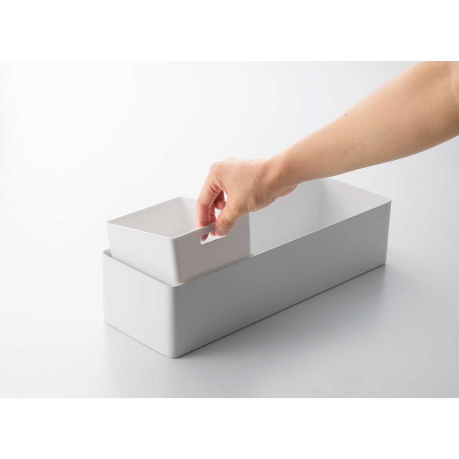 ペーパータオルホルダー tower タワー ペーパータオル＆ダストオーガナイザー 洗面台収納 ペーパータオルケース 山崎実業 正規品 10745 ホワイト | tower | 04