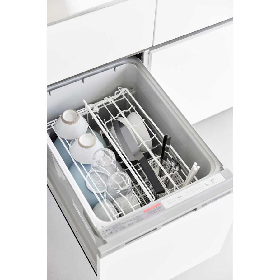 包丁 tower タワー セラミックナイフ 三徳 16.5cm 三徳包丁 両刃 キッチンナイフ 山崎実業 正規品 10122 ブラック | tower | 05