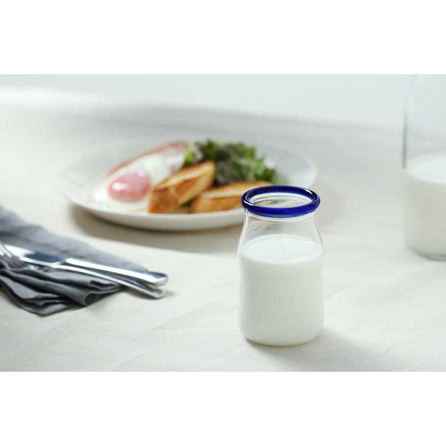 グラス ideaco イデアコ Tableware Gyuu M 牛乳瓶 タンブラー  コップ 正規品 ブルー |  | 01