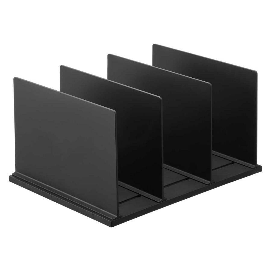 バッグ収納スタンド tower タワー 幅調節バッグスタンド 鞄収納 カバン収納 山崎実業 正規品 10617 ブラック | tower | 01