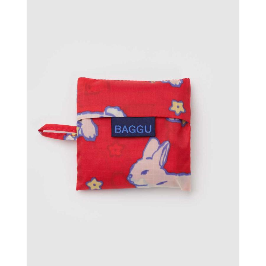 エコバッグ BAGGU バグゥ 2026新作 ベビーバグゥ バグー 収納ポーチ レジ袋型 小さめ 折りたたみ バグー 正規品 バニー | BAGGU | 02