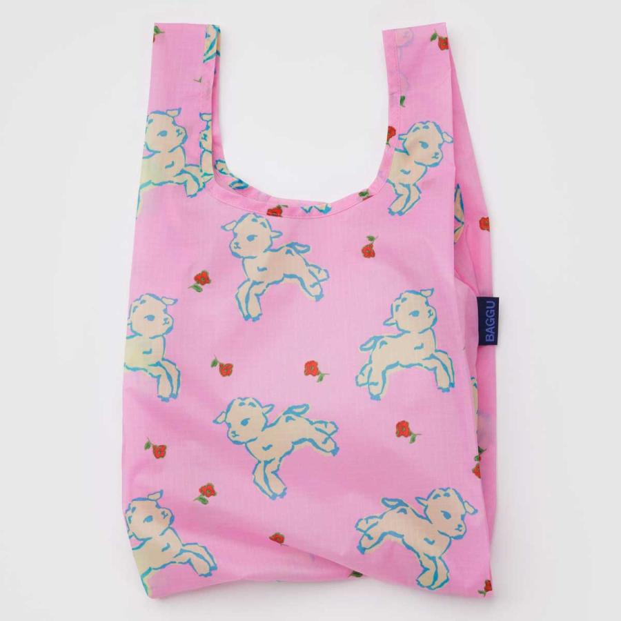 エコバッグ BAGGU バグゥ 2026新作 ベビーバグゥ バグー 収納ポーチ レジ袋型 小さめ 折りたたみ バグー 正規品 ベイビーシープ | BAGGU