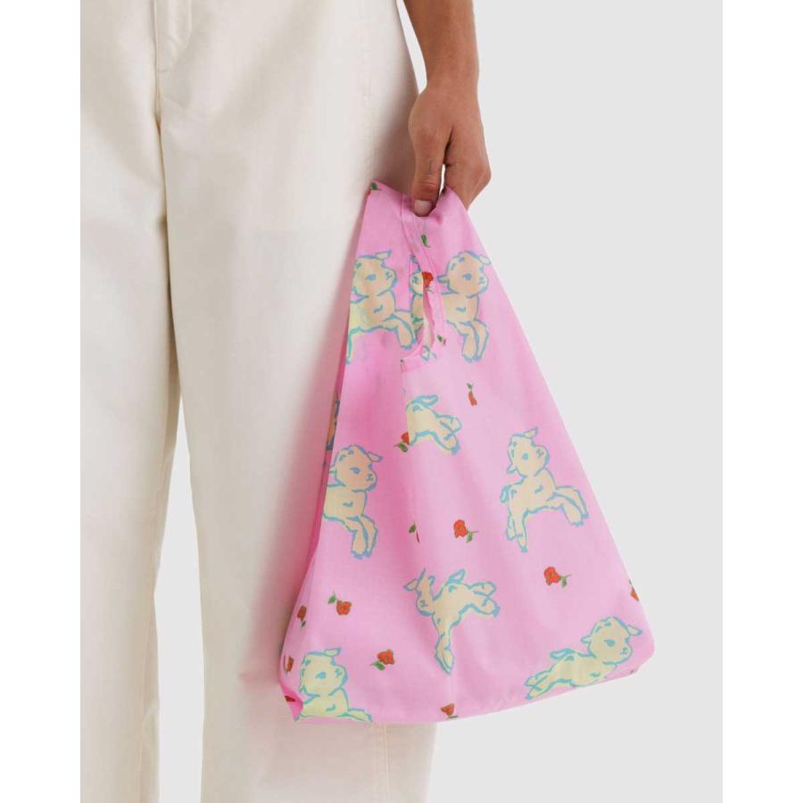 エコバッグ BAGGU バグゥ 2026新作 ベビーバグゥ バグー 収納ポーチ レジ袋型 小さめ 折りたたみ バグー 正規品 ベイビーシープ | BAGGU | 01