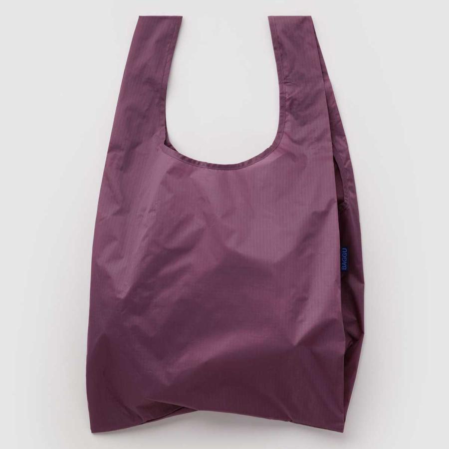 エコバッグ BAGGU バグゥ 2026新作 スタンダードバグゥ バグ− 収納ポーチ レジ袋型 大きめ 大容量 折りたたみ バグー 正規品 プラム | BAGGU