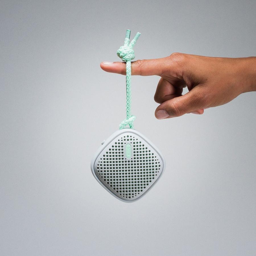 ポータブルスピーカー NudeAudio ムーブ S ワイヤード ポータブルスピーカー Move S Wired グレー/ミント | NUDE | 01