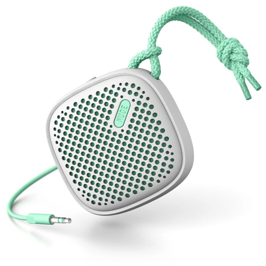 ポータブルスピーカー NudeAudio ムーブ S ワイヤード ポータブルスピーカー Move S Wired グレー/ミント | NUDE | 02
