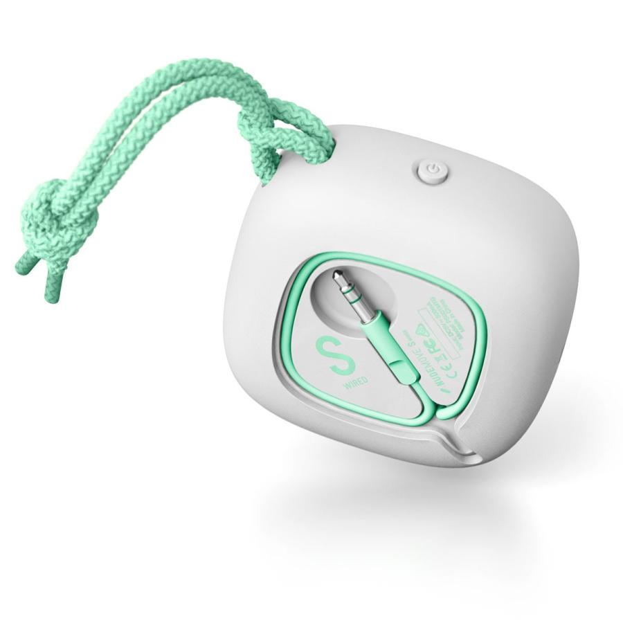 ポータブルスピーカー NudeAudio ムーブ S ワイヤード ポータブルスピーカー Move S Wired グレー/ミント | NUDE | 03