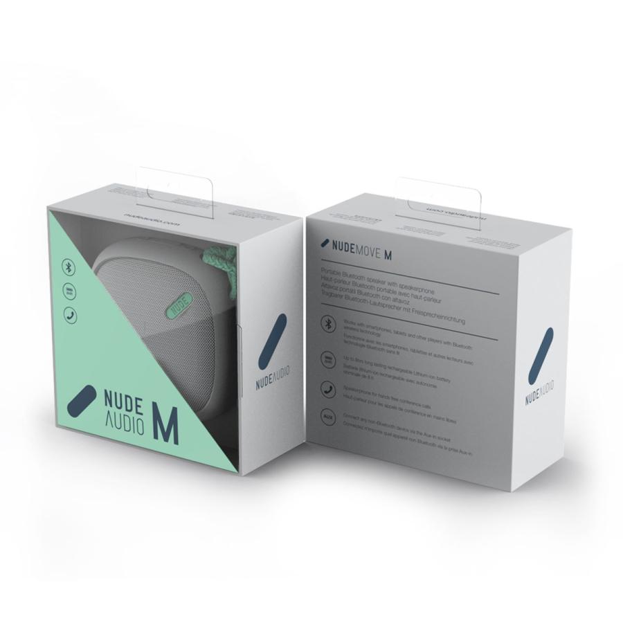 ポータブルスピーカー NudeAudio ムーブ M ブルートゥース ポータブルスピーカー Move M Bluetooth グレー/ミント | NUDE | 05