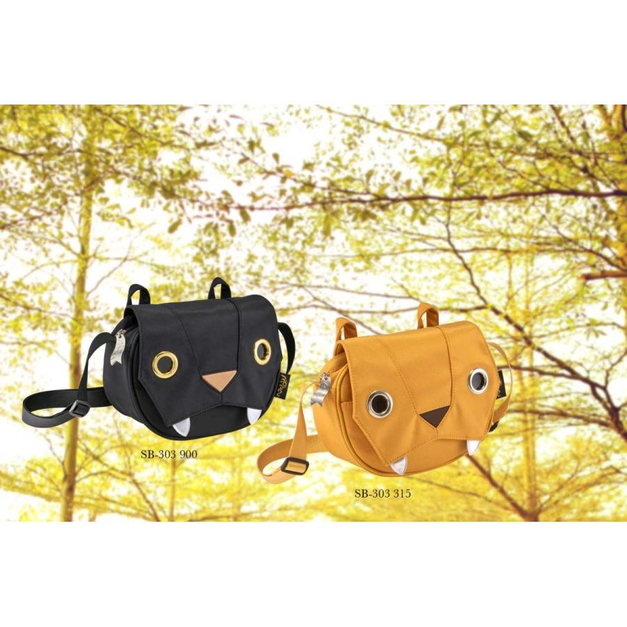 ショルダーバッグ MORN CREATIONS ビッグキャット ポーチ モーン