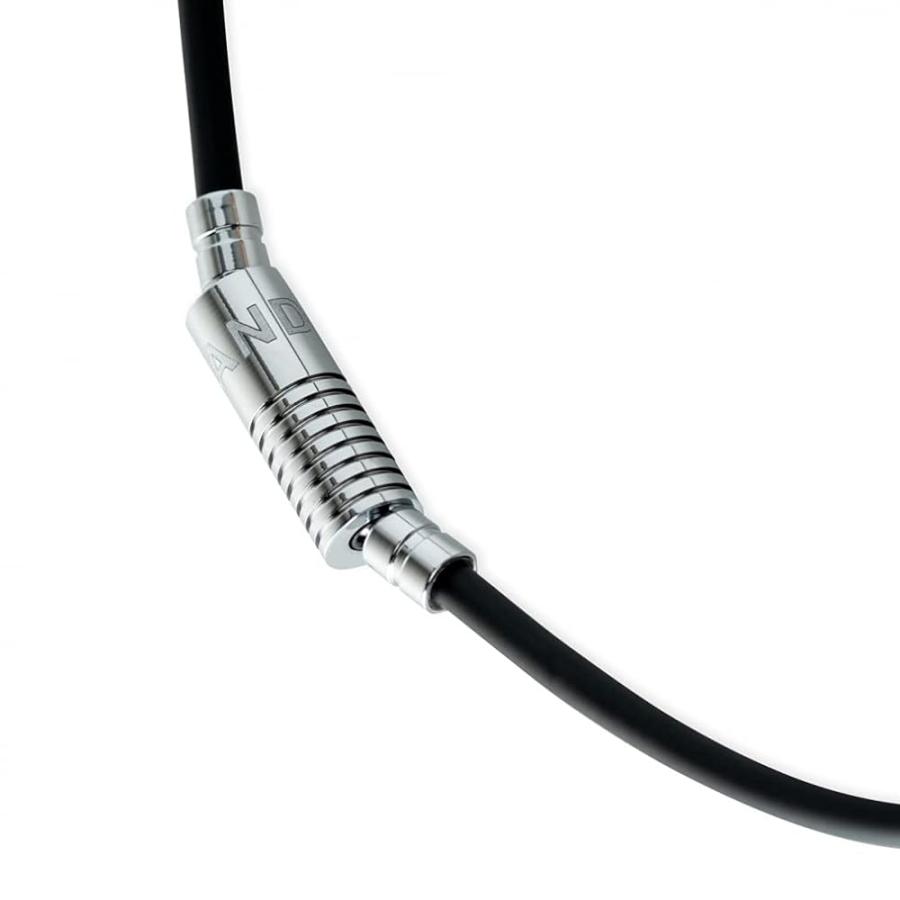 バンデル(Bandel) healthcare necklace Neutral (black×silver) HLCNNBS52 52cmの画像