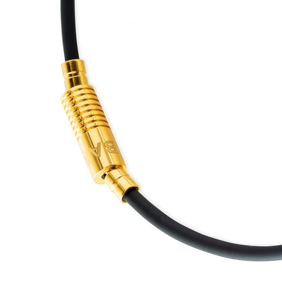 バンデル(Bandel) healthcare necklace Neutral (black×silver) HLCNNBS52 52cmの画像