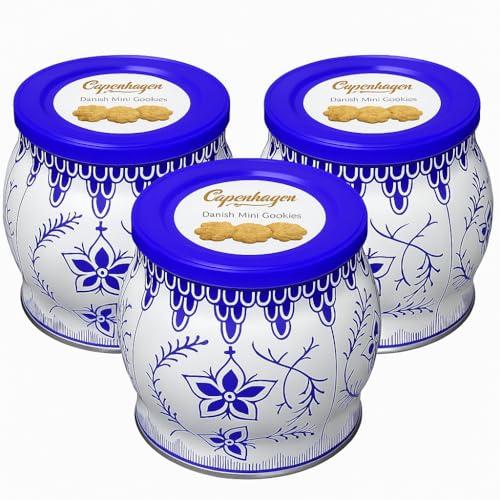 コペンハーゲン ダニッシュミニクッキー 3缶セット 250g×3 缶入り