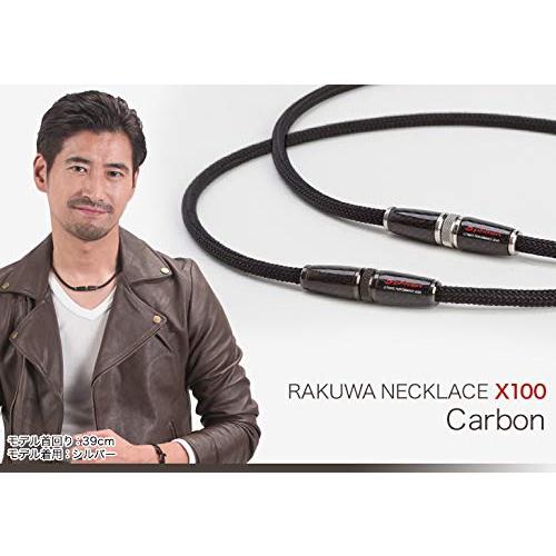 未使用、外箱に痛みあり】ファイテン RAKUWAネックX100 カーボン
