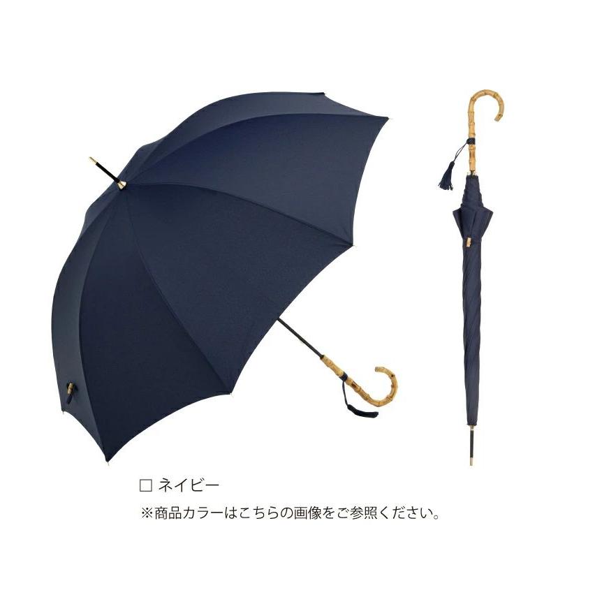 because（ビコーズ） プレーンカラー ネイビー 紺色 バンブー 竹 持ち