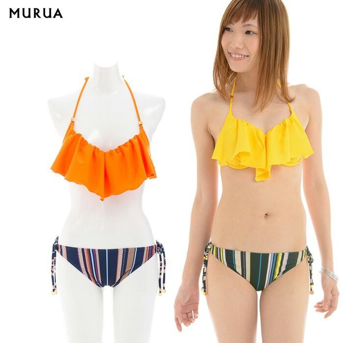 MURUA（ムルーア） エスニックストライプ ビキニ レディース 水着 