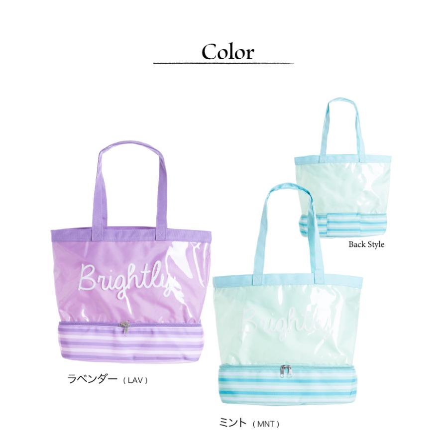 プールバッグ 女の子 キッズ 2重底トートバッグ スイムバッグ ストライプ Benetton ベネトン 1 554 Cdmcloset 通販 Yahoo ショッピング