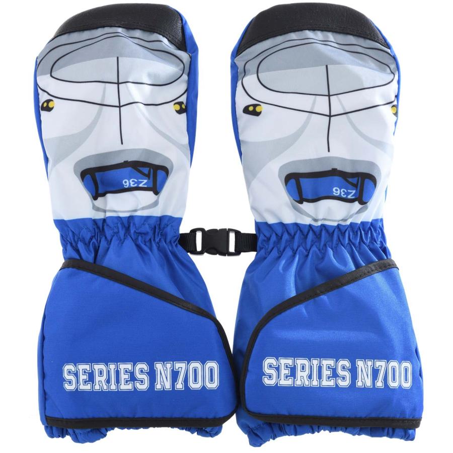 新幹線 キッズ 子供用 防寒手袋 スノーグローブ スキーグローブ ミトン