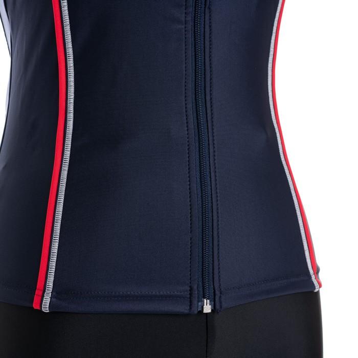 FILA（フィラ） フィットネス水着 レディース 半袖フルジップ