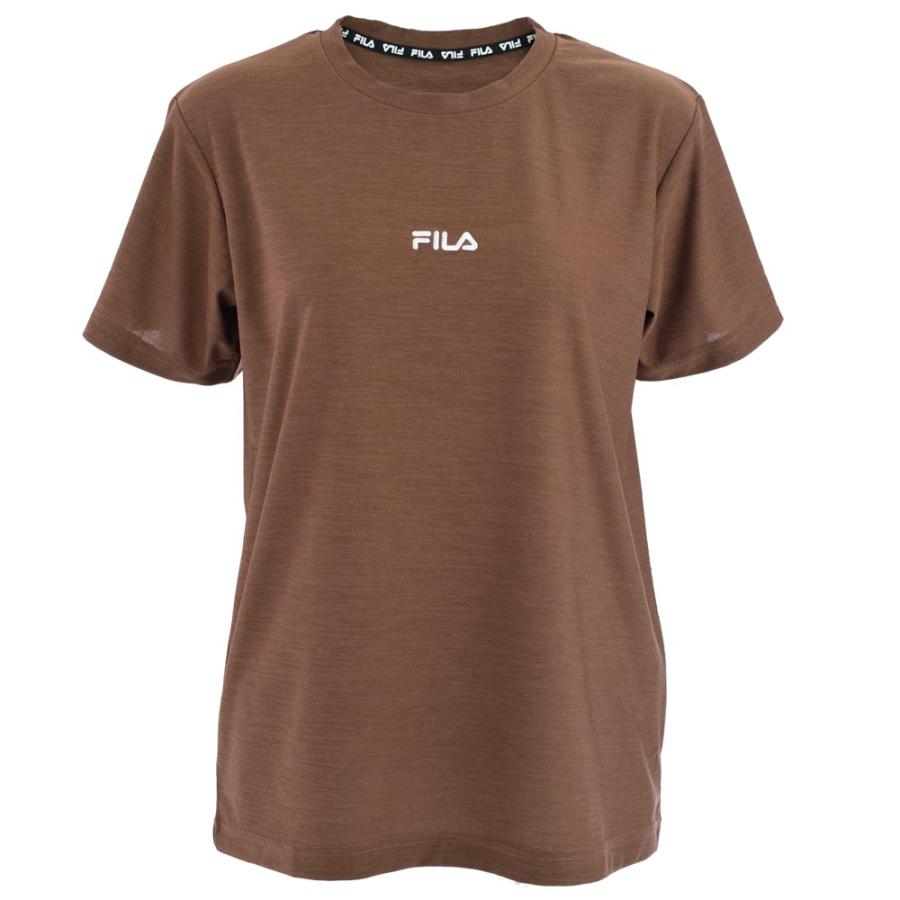 FILA Tシャツ UVビヨンド天竺半袖ストレッチTシャツ レディース フィラ ヨガ スポーツTシャツ 吸水速乾｜cdmcloset｜08