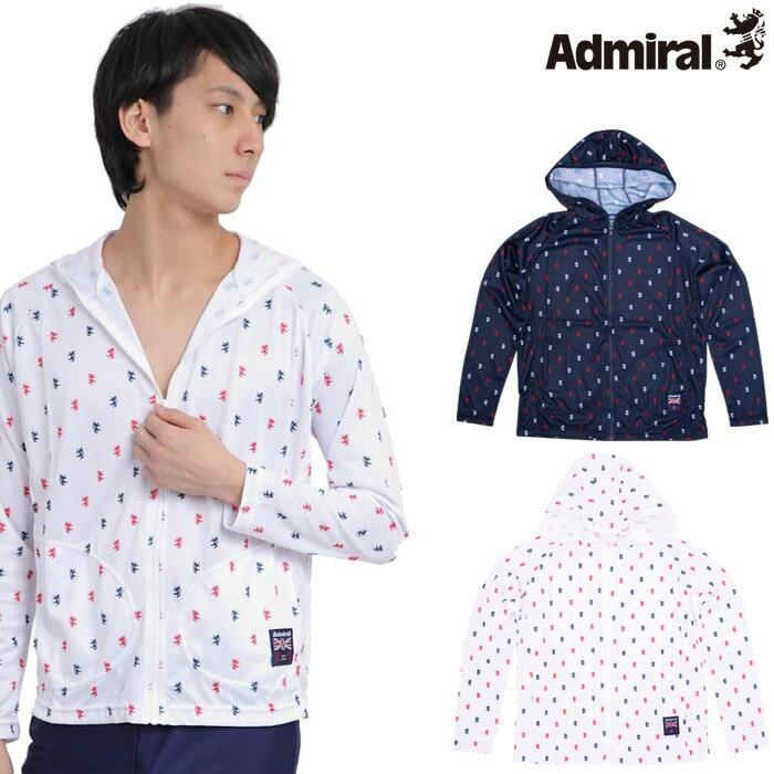Admiral（アドミラル） UV ラッシュパーカー ロイヤルライオン総柄